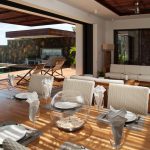 Villa Coralie covered veranda