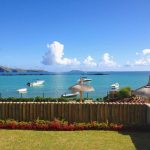 Villa Coralie beachfront garden