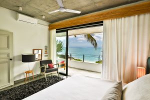 Villa CASITA bedroom with sea view